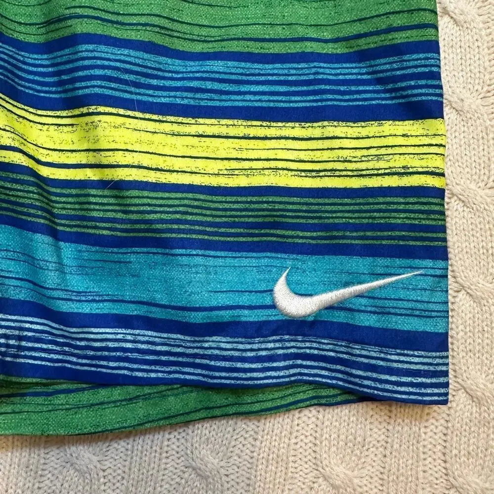 Boy's Nike Stripe Swim Trunks sz L